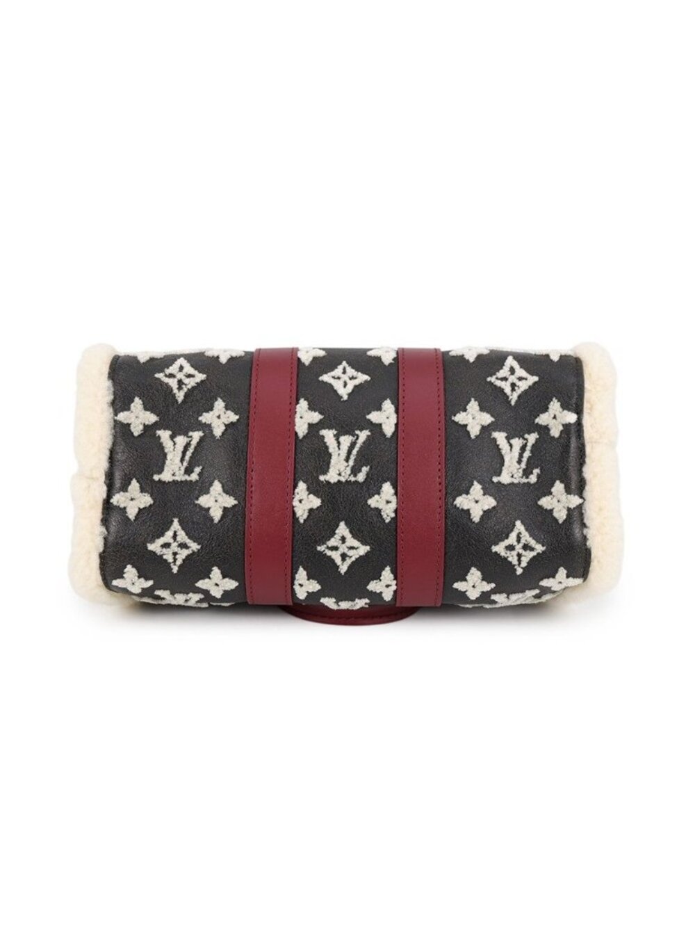 Louis Vuitton Handbag Monogram Shearling Keepall Bandouliere 25 2-Way - Picture 3 of 10